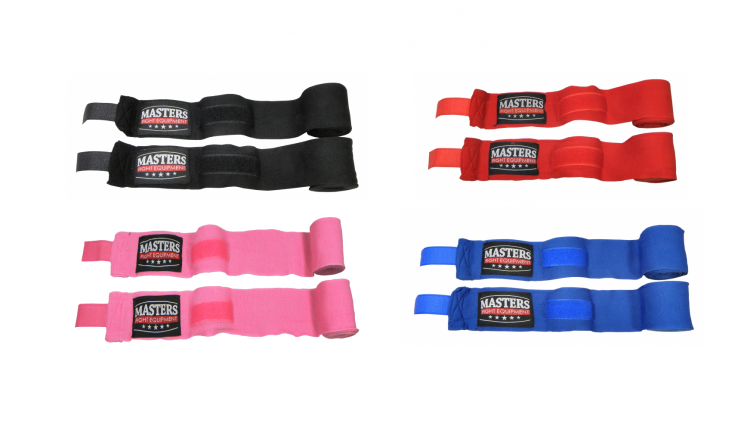 Taśmy bokserskie elastyczne - BBE-3 czarny