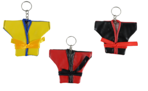 MINI KIMONA - KIMI czarno - czerwone