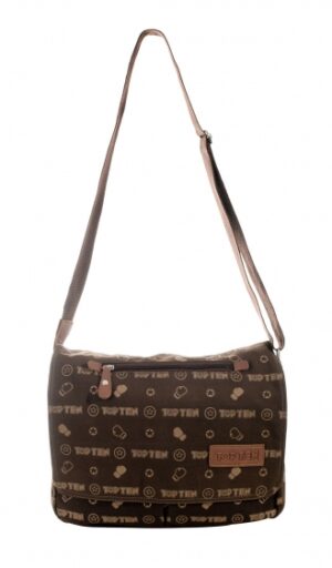 Torba sportowa na ramię WEEKENDER TOP TEN brązowa