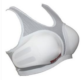 Ochraniacze piersi dla kobiet TOP TEN Cool Guard - koszulka biały L - obrazek 8