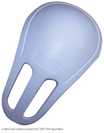 Wkładki do ochraniacza piersi dla kobiet TOP TEN Cool Guard LIGHT-FULL XL