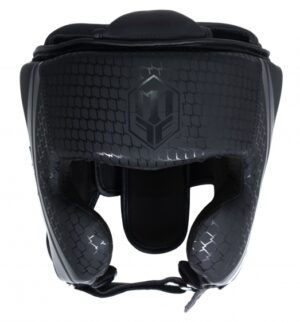 Kask bokserski KTOP-MATT-BLACK M