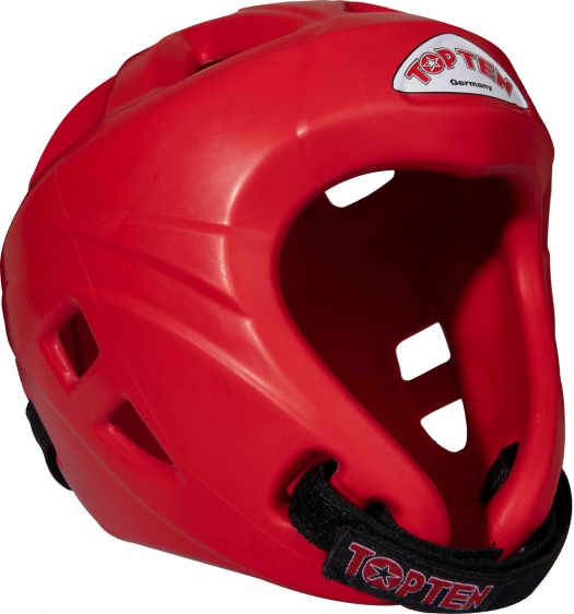 Kask bokserski TOP TEN AVANTGARDE KTT-2 (WAKO APPROVED) czerwony S - obrazek 6