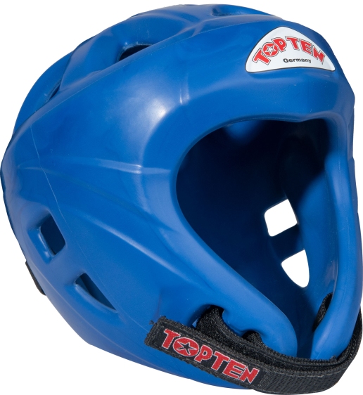 Kask bokserski TOP TEN AVANTGARDE KTT-2 (WAKO APPROVED) czerwony S - obrazek 7