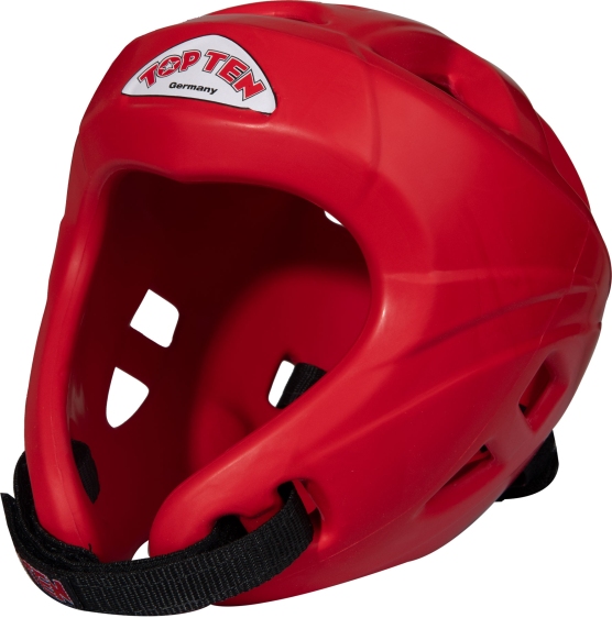 Kask bokserski TOP TEN AVANTGARDE KTT-2 (WAKO APPROVED) czerwony S - obrazek 10