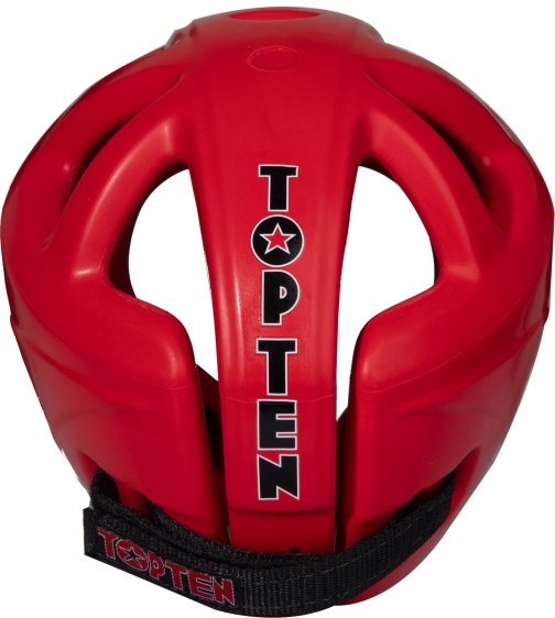 Kask bokserski TOP TEN AVANTGARDE KTT-2 (WAKO APPROVED) czerwony S - obrazek 14
