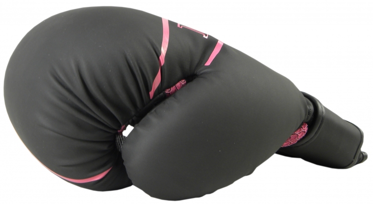 Rękawice bokserskie RPU-BLACK czarno - żółty 12 oz - obrazek 13