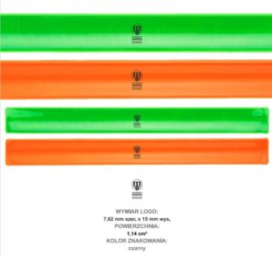 Opaska samozaciskowa odblaskowa OSO-MFE zielony