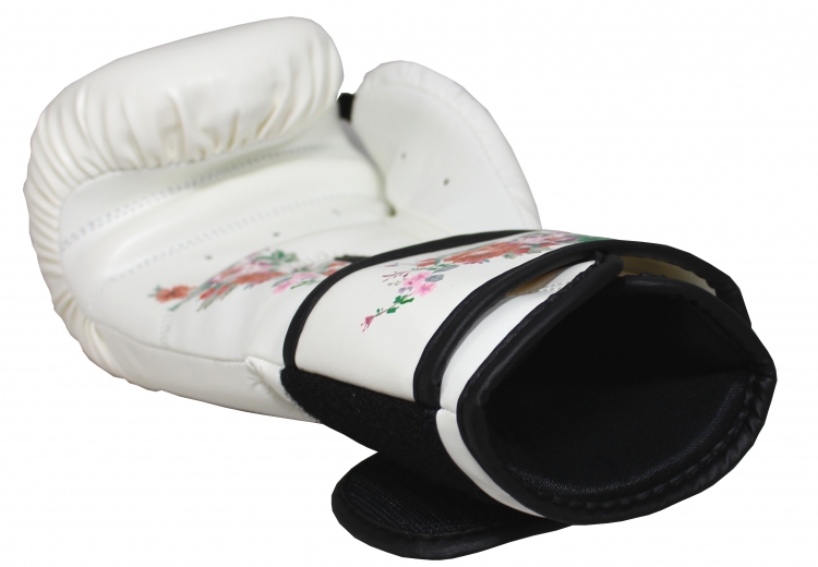 Rękawice bokserskie MASTERS RPU-FLOWER czarny 8 oz - obrazek 8