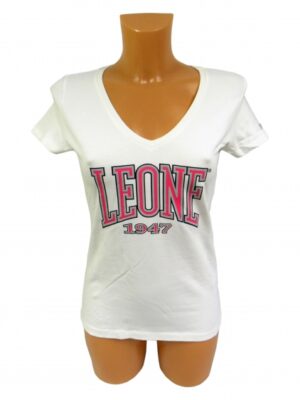 T-shirt damski LEONE LW1022/S16 biały "M"