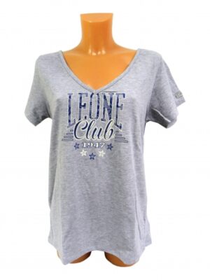 T-shirt damski LEONE LW1035/S16 szary "M"