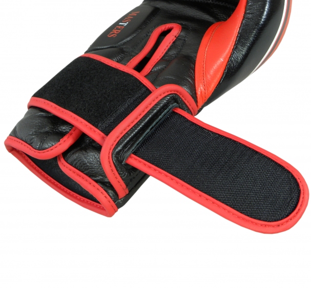 Rękawice bokserskie RBT-LF 14 oz czarno-czerwone - obrazek 11