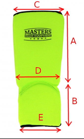 Ochraniacze stawu skokowego MASTERS OSS-N pomarańczowy L - obrazek 5