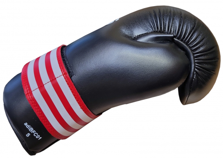 Rękawice otwarte ADIDAS "SEMI CONTACT" czarne S - obrazek 4