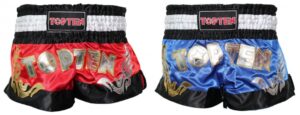 Spodenki do kickboxingu "TOP TEN" czerwony XS