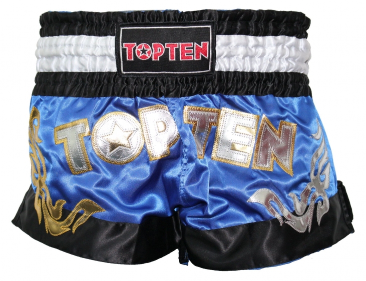 Spodenki do kickboxingu "TOP TEN" czerwony XS - obrazek 5