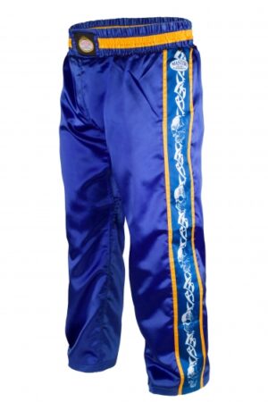 Spodnie sportowe długie SKBP-200 czerwone/niebieskie niebieski XL