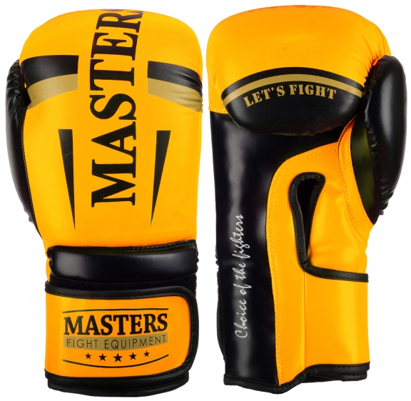 Rękawice bokserskie MASTERS RPU-FT różowy 10 oz - obrazek 3