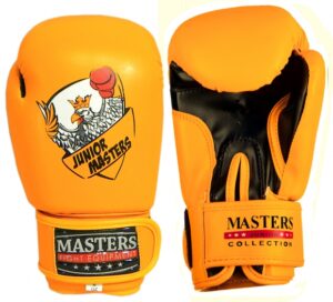 Rękawice bokserskie MASTERS JUNIOR COLLECTION RPU-MJC żółte 6 oz