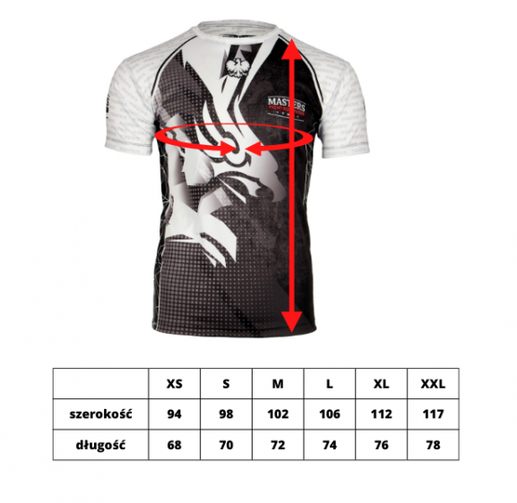 Koszulka treningowa MFC PATRIOTIC "EAGLE" czarna M - obrazek 3