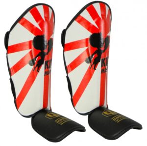 Nagolenniki MJE - NS-KM żółto - czarne XXXXS