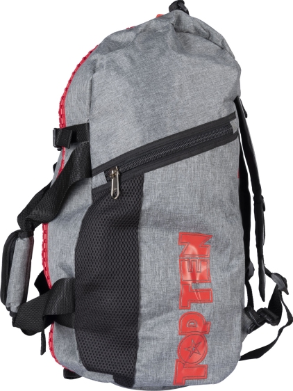 Torba sportowa TOP TEN z funkcją plecaka "Grey" 67 cm x 36 cm x 33 cm - obrazek 3