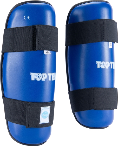 Nagolenniki TOP TEN WAKO style NA-TT (WAKO APPROVED) czerwony S - obrazek 3