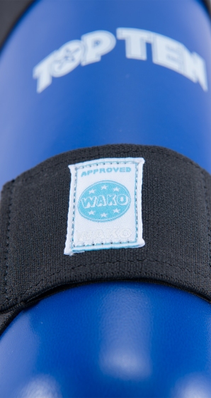 Nagolenniki TOP TEN WAKO style NA-TT (WAKO APPROVED) czerwony S - obrazek 9