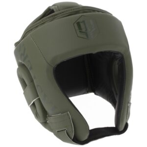 Kask bokserski MASTERS KTOP-PU-MATT zielony L