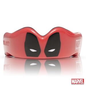 Ochraniacze zębów OZ-TT "Extro Marvel Deadpool” czerwono-czarne SENIOR