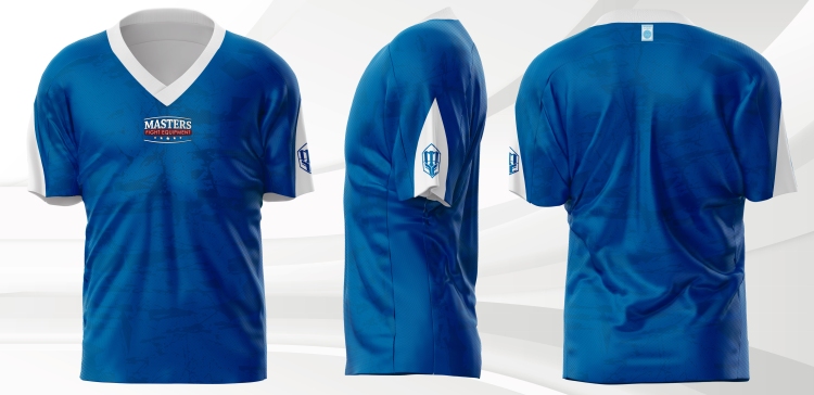 Koszulka MASTERS do point-fightingu "FIGHT" (WAKO APPROVED) czarny L