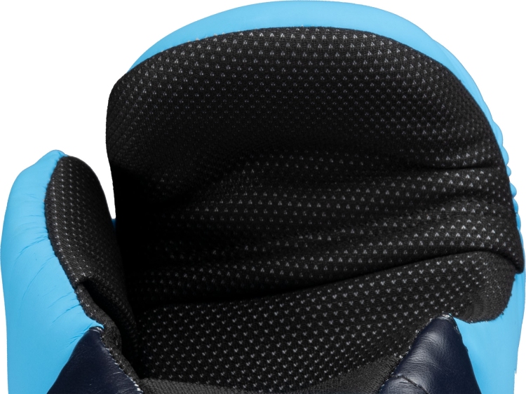 Rękawice otwarte ROTT "GLOSSY BLOCK" (WAKO APPROVED new) jasnoniebieski L - obrazek 11