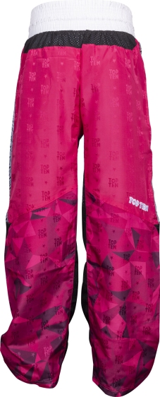 Spodnie do kickboxingu TOP TEN "PRISM" SKBP-TT-P (WAKO APPROVED new) różowy XXS - obrazek 8
