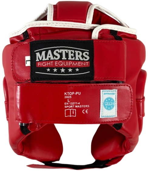 Kask bokserski KTOP-PU (WAKO APPROVED) czarny XL - obrazek 12