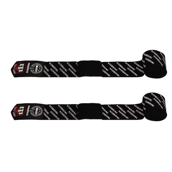 Taśmy bokserskie półelastyczne BBE-2,5 m WAKO biały - obrazek 6