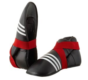 Ochraniacze stóp ADIDAS OSPU-A "SAFETY KICKS" czerwono-czarne "S"