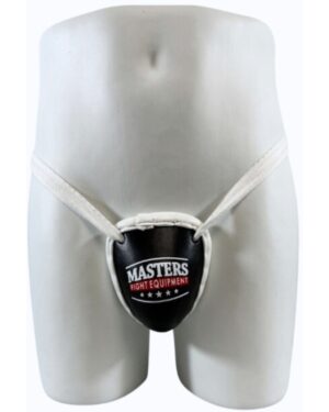 Suspensorium męskie metalowe MASTERS - S-4 THAI czarne XL