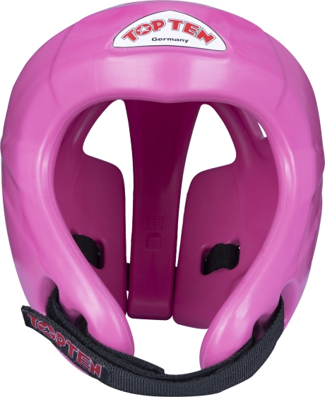 Kask bokserski TOP TEN AVANTGARDE KTT-2 (WAKO APPROVED) czerwony S - obrazek 5