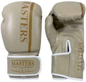 Rękawice bokserskie MASTERS RPU-MATT beżowe 10 oz