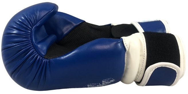 Rękawice otwarte ROSM-FIGHT (WAKO APPROVED) czerwony S - obrazek 10