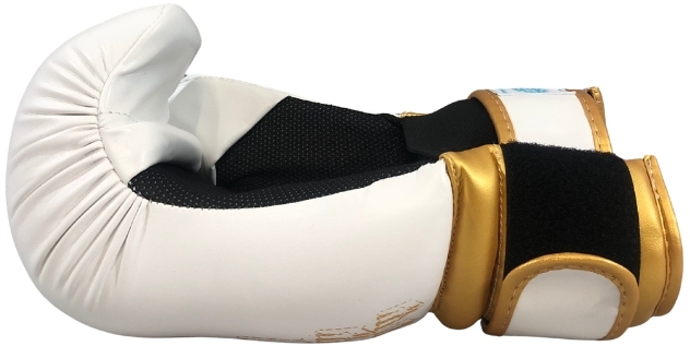 Rękawice otwarte ROSM-FIGHT (WAKO APPROVED) czerwony S - obrazek 12