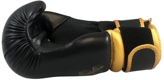 Rękawice otwarte ROSM-FIGHT (WAKO APPROVED) czerwony S - obrazek 13