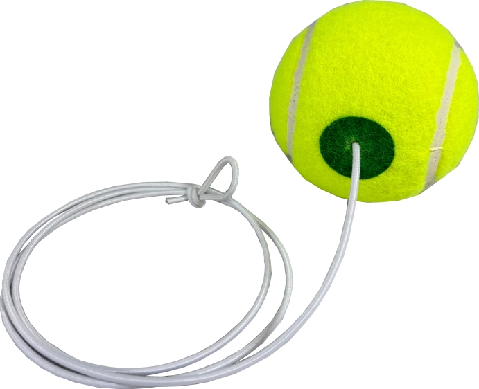 Piłka refleksowa na gumce do treningu SP-G - obrazek 3