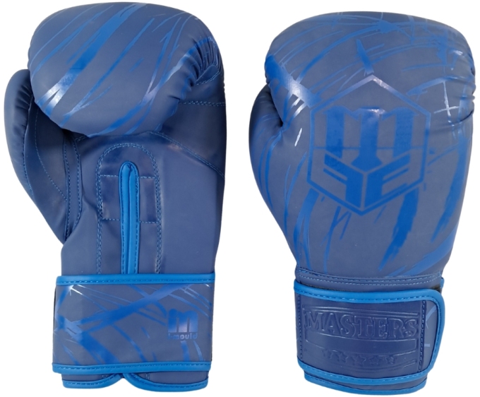 Rękawice bokserskie MASTERS RPU-BLUE/BLUE 10 oz