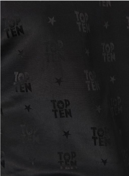 Strój do kickboxingu TOP TEN "BOW" czarno-różowy XL (190 cm) - obrazek 7