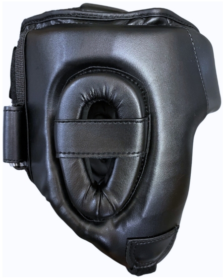 Kask bokserski KTOP-PU (WAKO APPROVED) czarny XL - obrazek 7