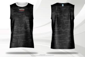 Koszulka bez rękawów MASTERS "FIGHT" do kick lightu (roz. dziecięca) (WAKO APPROVED) 140