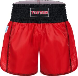 Krótkie spodenki do kickboxingu TOP TEN KicksOff (WAKO APPROVED) czarny XXS