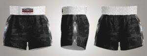 Krótkie spodenki do K1 SKB-W MASTERS "FIGHT" (WAKO APPROVED) XL