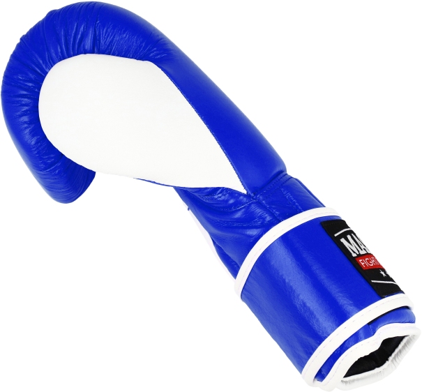 Rękawice bokserskie MASTERS RPU-KM-1 10 oz czerwono - białe - obrazek 8